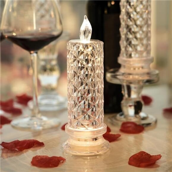 LED Flameless Candles, 6PCS Romantic Battery Operated Candles Led Pillar Candles - Picture 2 of 7